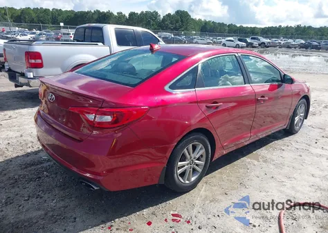 2016 Hyundai Sonata Se from USA, damaged, VIN 5NPE24AF3GH432587